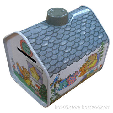Coin Box, Made of 0.23mm Tin plate, Customized Packaging Ways are Welcome
